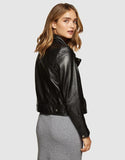 OXFORD Emma Biker Leather Jacket