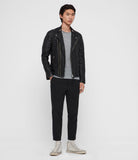 RIGBY LEATHER BIKER JACKET