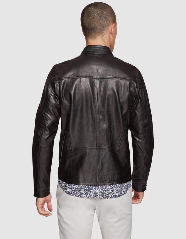 OXFORD Dean Lambskin Leather Jacket