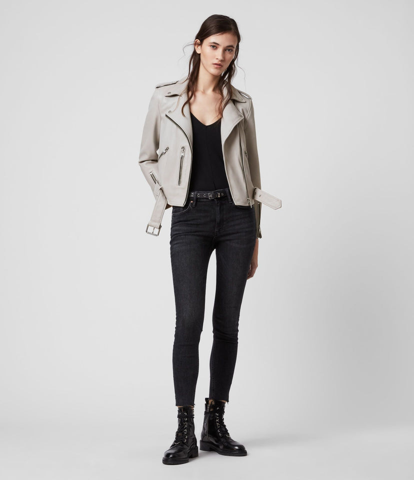 BALFERN LEATHER BIKER JACKET