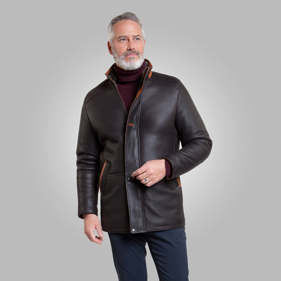 SALEM SHEARLING COAT