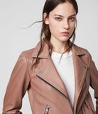 DALBY LEATHER BIKER JACKET