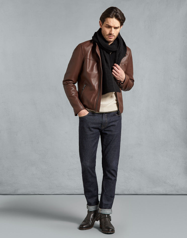 PELHAM LEATHER JACKET