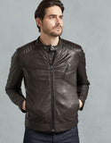 V RACER LEATHER JACKET