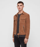 GARTER SUEDE JACKET