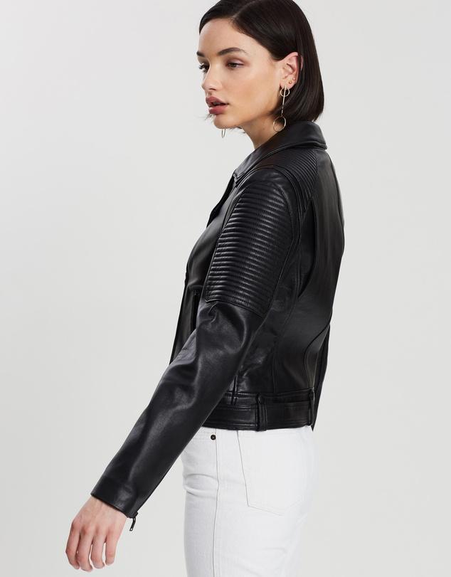 ENA PELLY Classic Biker Jacket