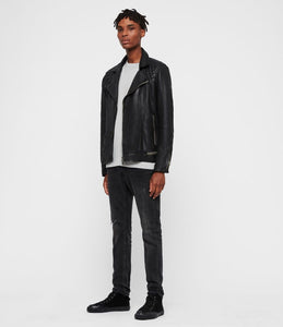 CONROY LEATHER BIKER JACKET