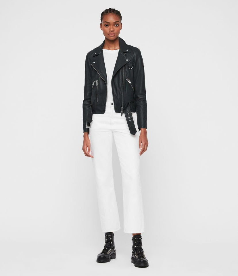 GIDLEY LEATHER BIKER JACKET