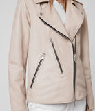 ELVA LEATHER BIKER JACKET