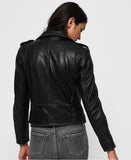 Rylee Leather Biker Jacket