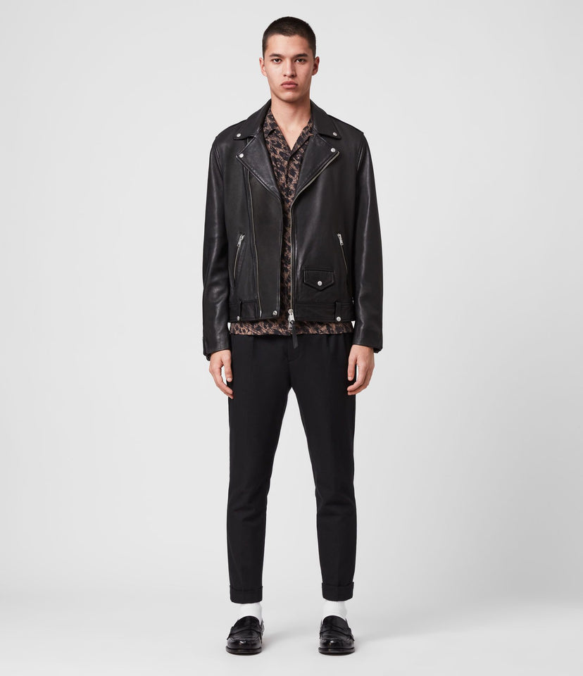MILO LEATHER BIKER JACKET