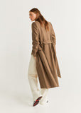 BELTED WOOL COAT