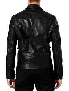 CALIBRE BLACK LEATHER JACKET W9