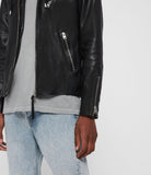 HARWOOD LEATHER BIKER JACKET