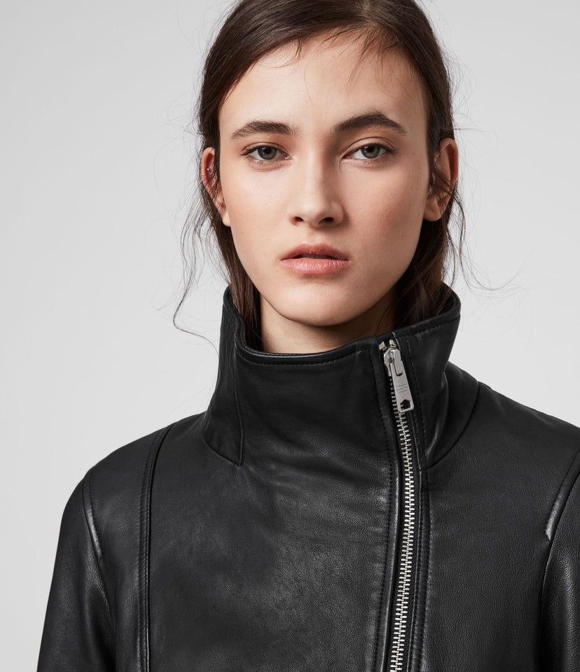 ELLIS LEATHER BIKER JACKET