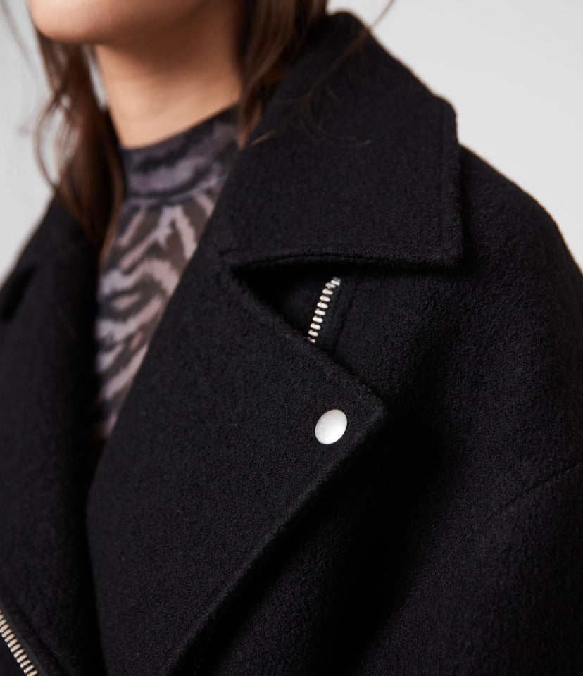 PAXTON WOOL BIKER JACKET