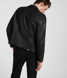 MILO LEATHER BIKER JACKET