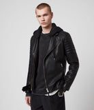 COBDEN LEATHER BIKER JACKET