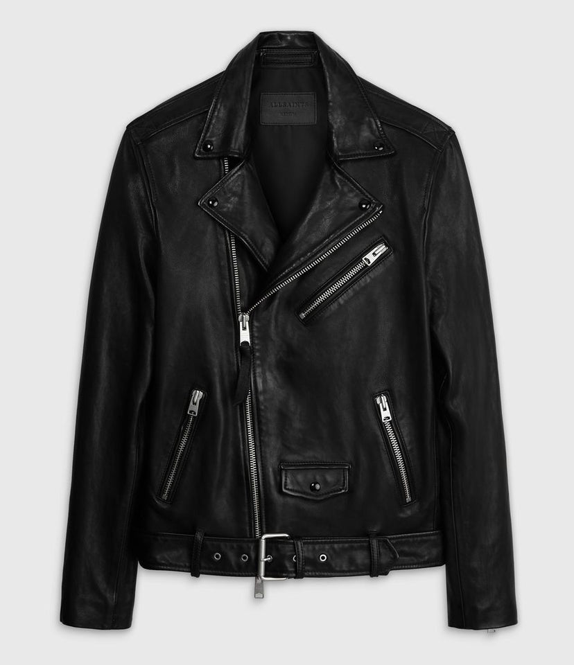ROUNDHOUSE LEATHER BIKER JACKET