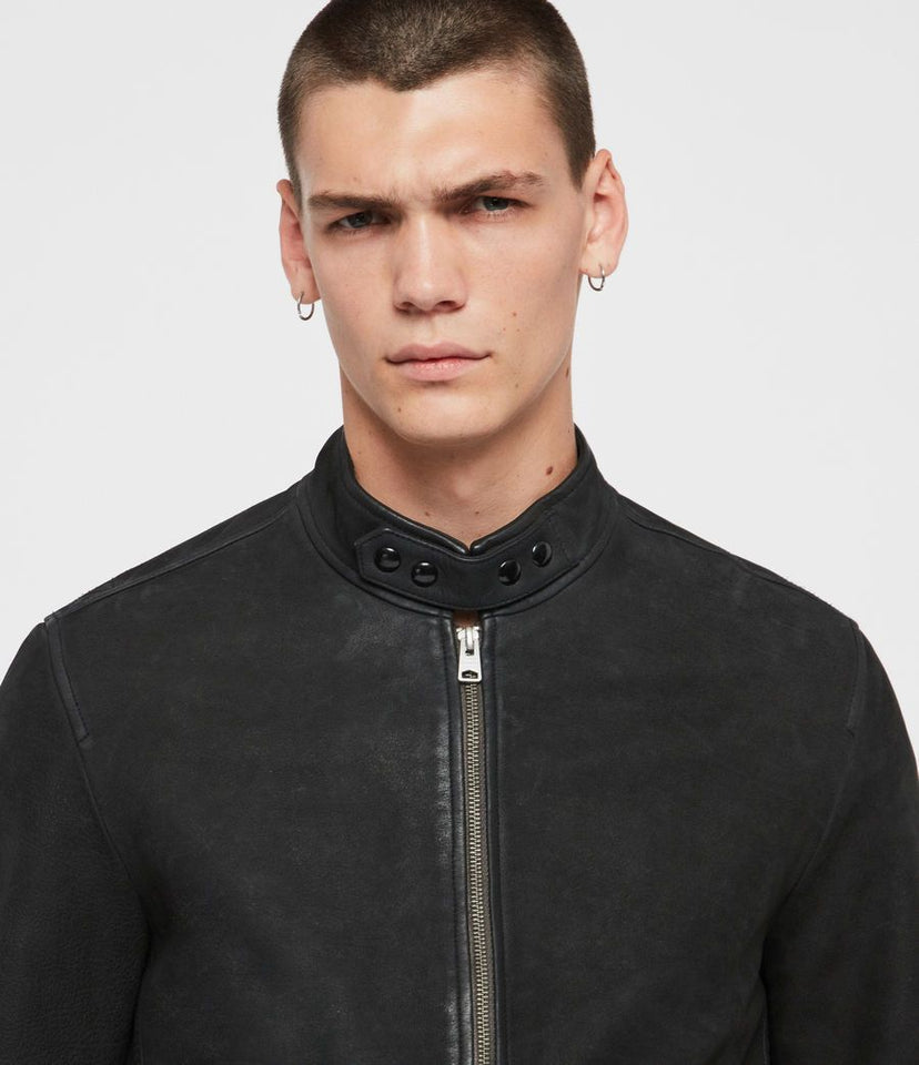 AMHURST LEATHER AVIATOR JACKET