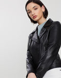 ENA PELLY Classic Biker Jacket