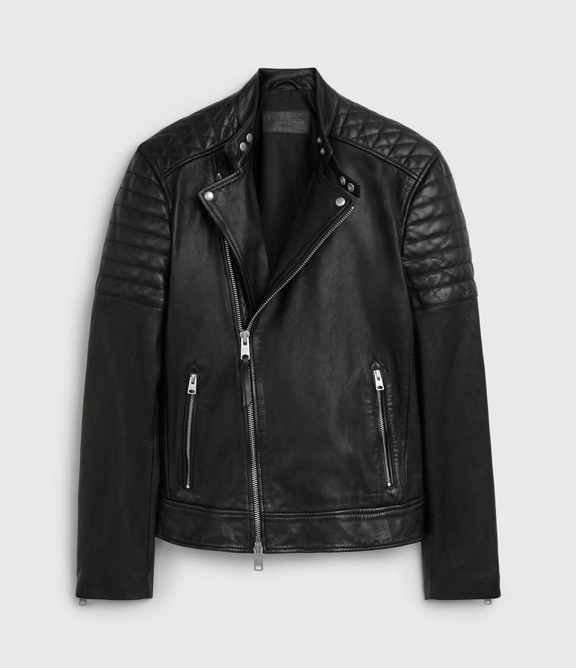 RIGBY LEATHER BIKER JACKET