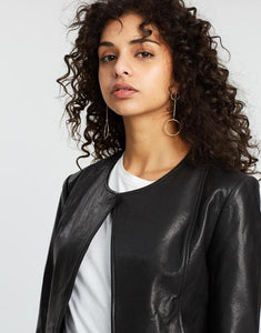 ENA PELLY Signature Leather Jacket