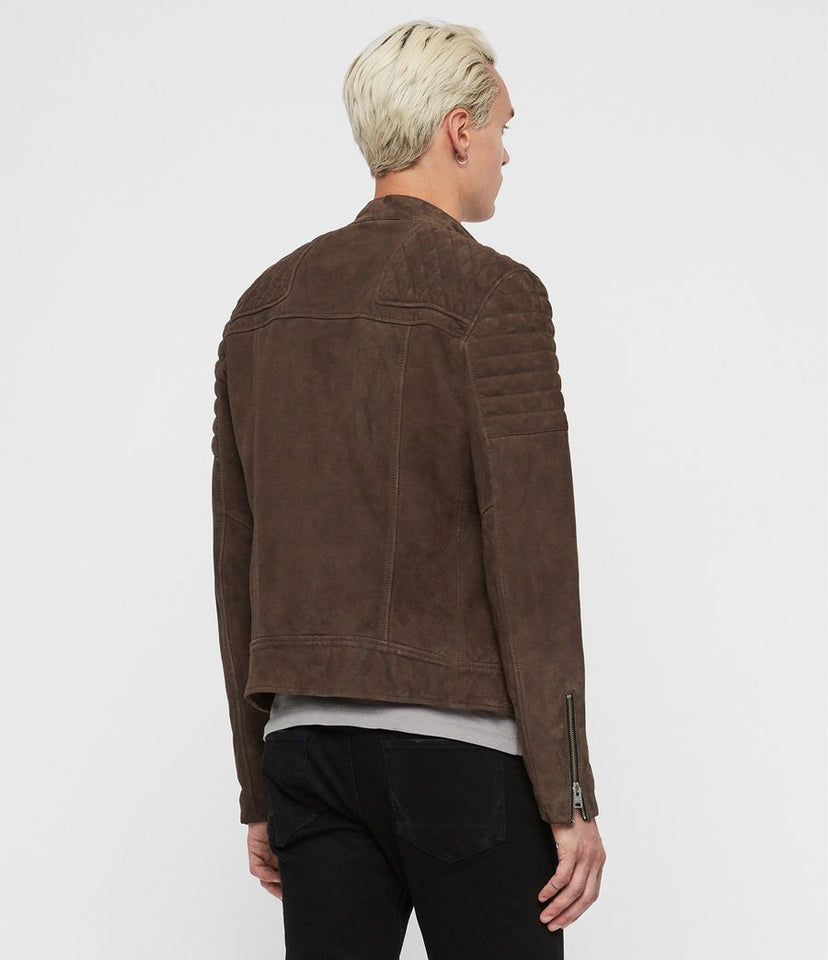 RIGBY SUEDE BIKER JACKET
