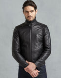 X MCLAREN Leather Jacket