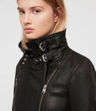 BALES LEATHER BIKER JACKET