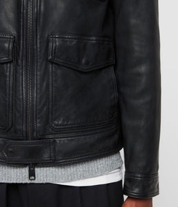 CASTLE LEATHER JACKET