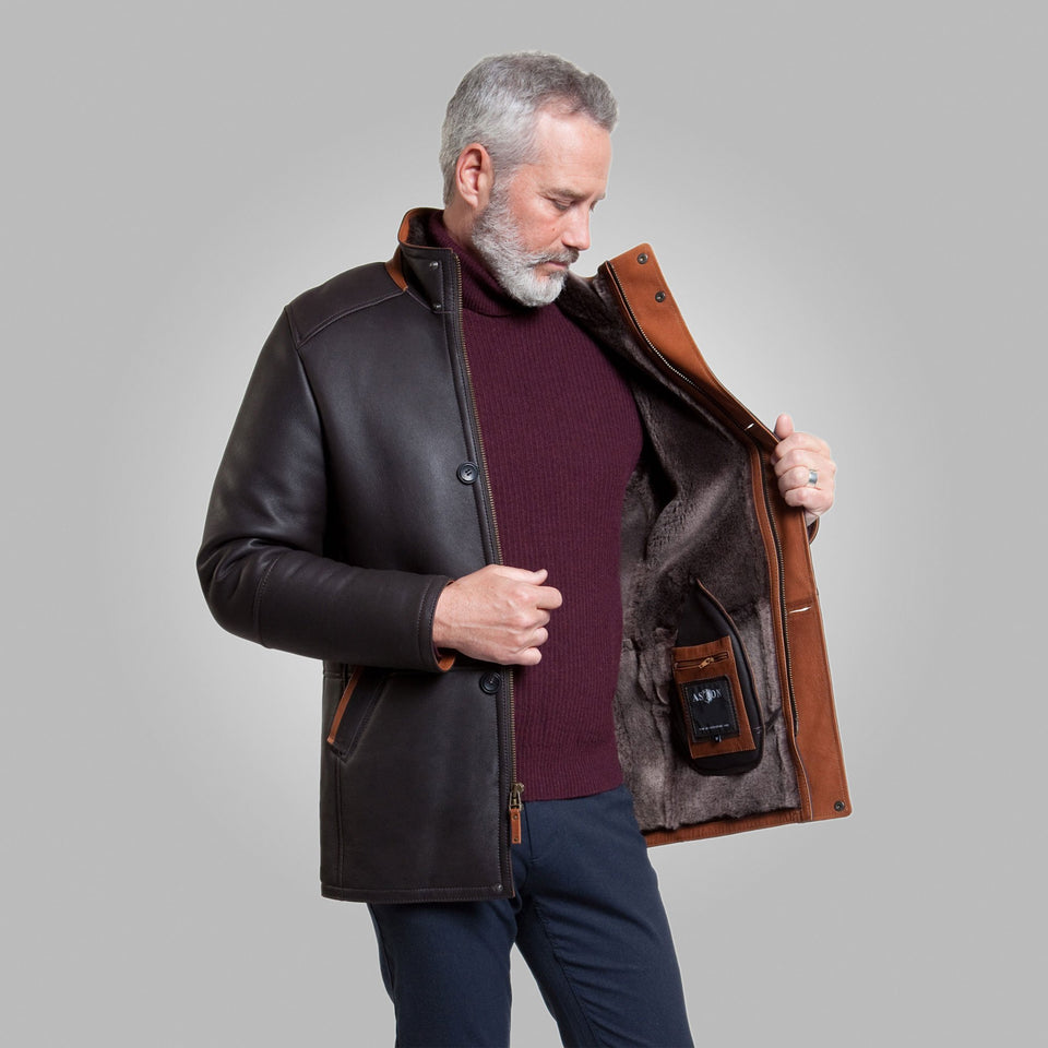 SALEM SHEARLING COAT