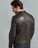 V RACER LEATHER JACKET