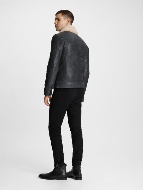 SHELDON NUBUCK LEATHER JACKET