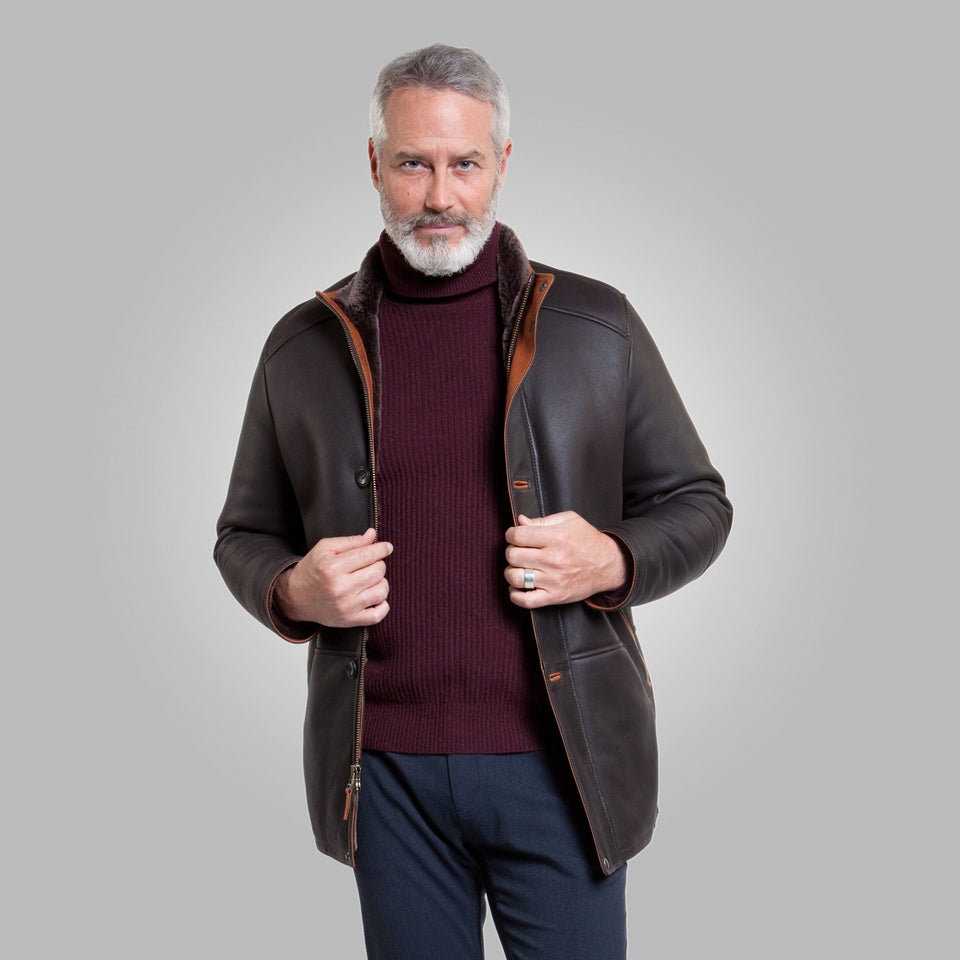 SALEM SHEARLING COAT