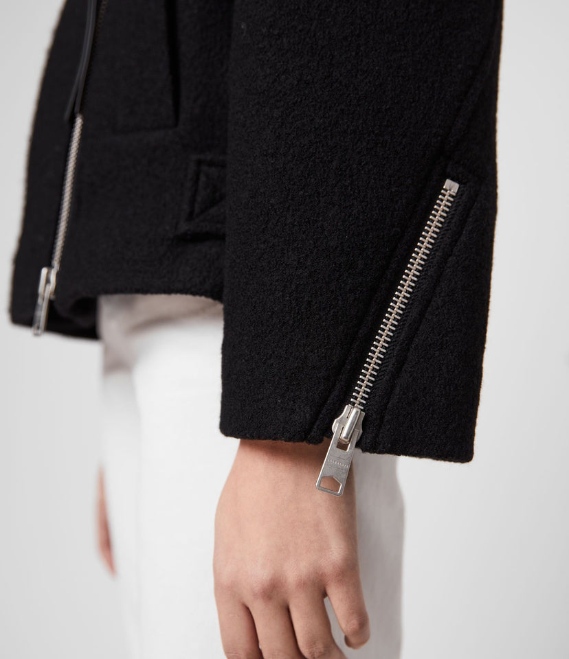 PAXTON WOOL BIKER JACKET