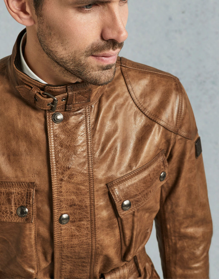 TRIALMASTER PANTHER LEATHER JACKET