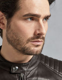 V RACER LEATHER JACKET