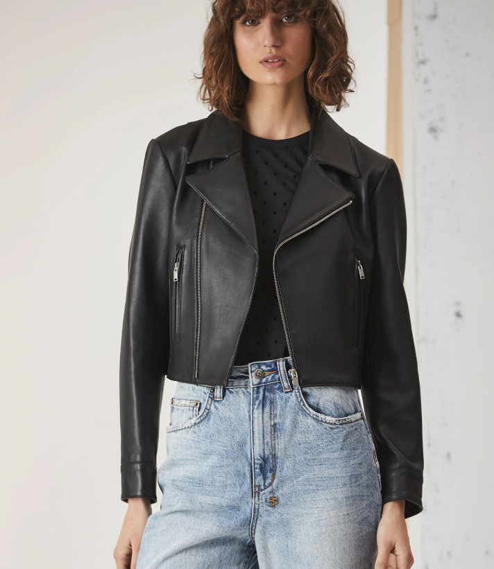 Ena Pelly Cropped Jacket