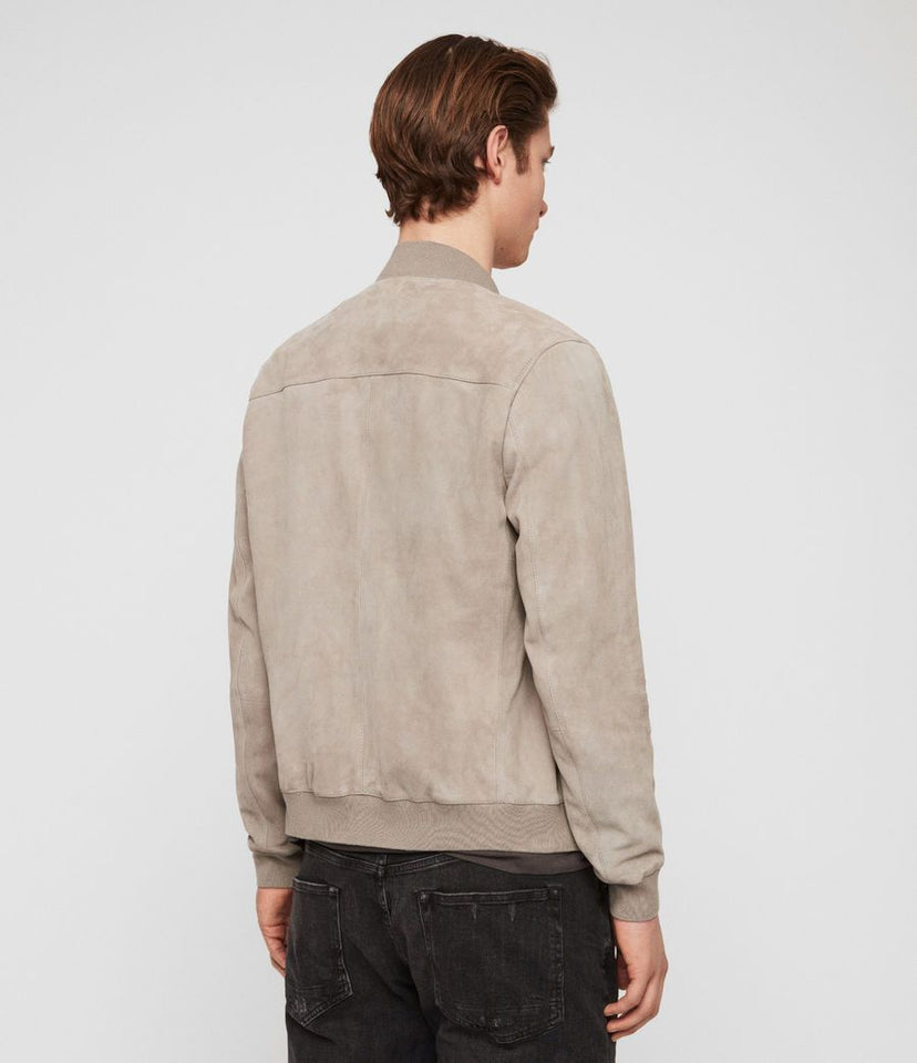 KEMBLE SUEDE BOMBER JACKET