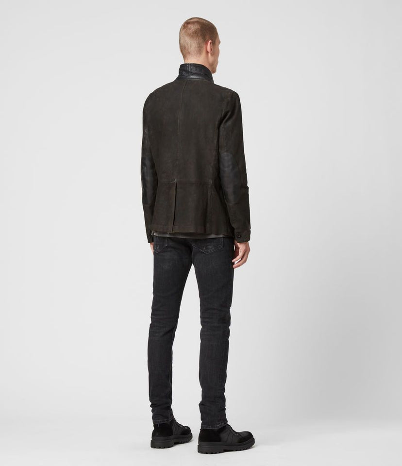 SURVEY LEATHER BLAZER
