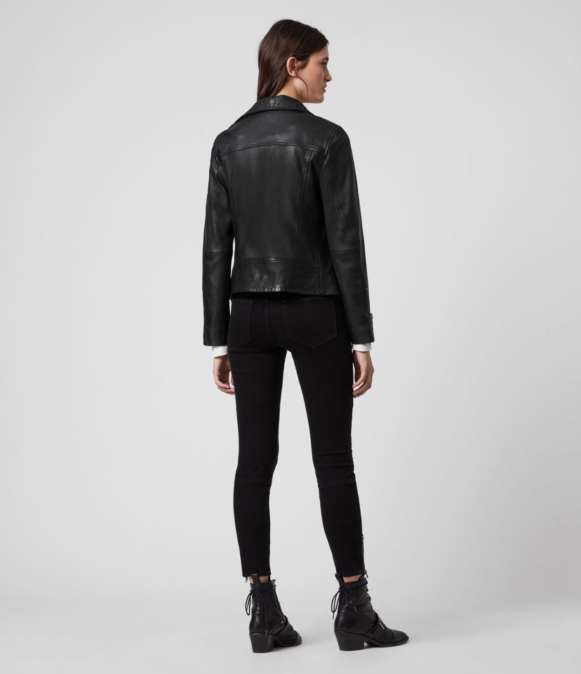 ELLIS LEATHER BIKER JACKET