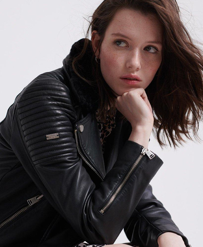 Premium Leather Biker Jacket