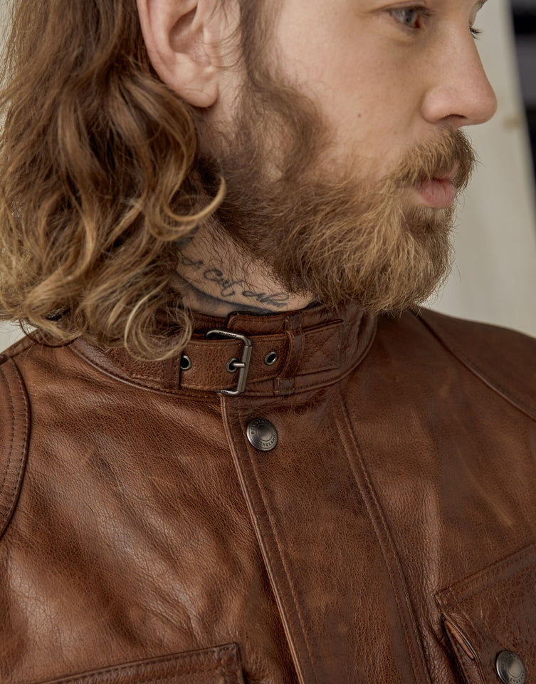 TRIALMASTER PRO LEATHER JACKET
