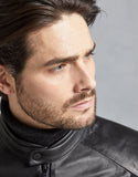 X MCLAREN Leather Jacket