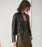 Ena Pelly New Yorker Biker Jacket - Crinkle