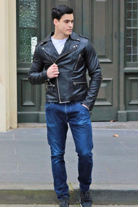 Designer Mens Leather Jacket