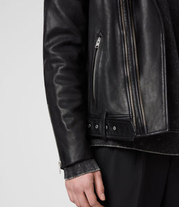 COBDEN LEATHER BIKER JACKET