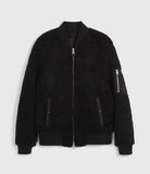 DALE SHEARLING BOMBER JACKET