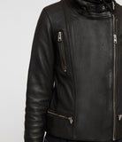 BALES LEATHER BIKER JACKET